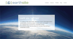 Desktop Screenshot of earthsite.net