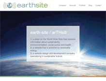 Tablet Screenshot of earthsite.net